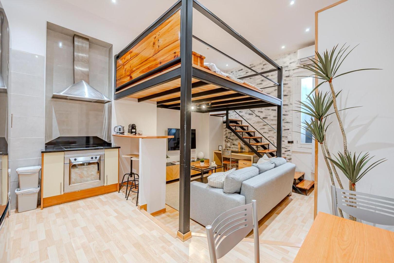 Appartement Increible Loft A 5 Min Del Retiro & Wizink à Madrid Extérieur photo