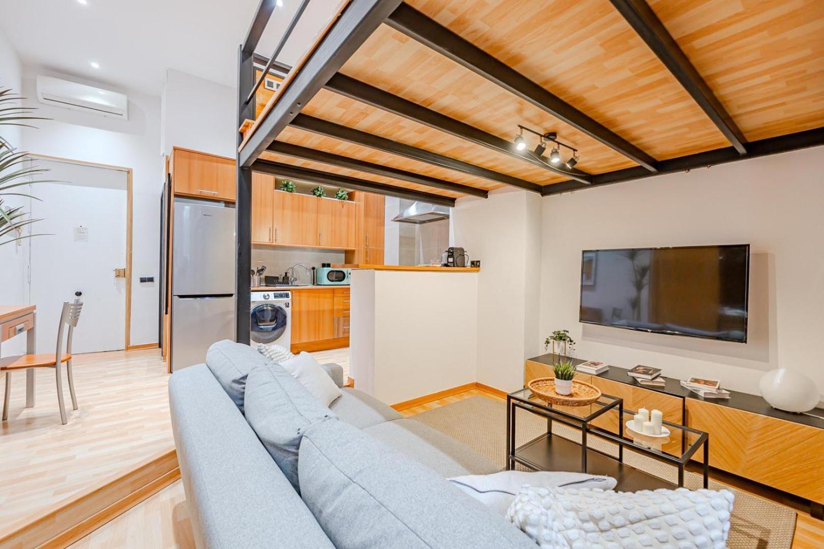 Appartement Increible Loft A 5 Min Del Retiro & Wizink à Madrid Extérieur photo